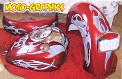 Custom Airbrush Motorcycle