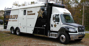 Calvert fleet vehicle lettering